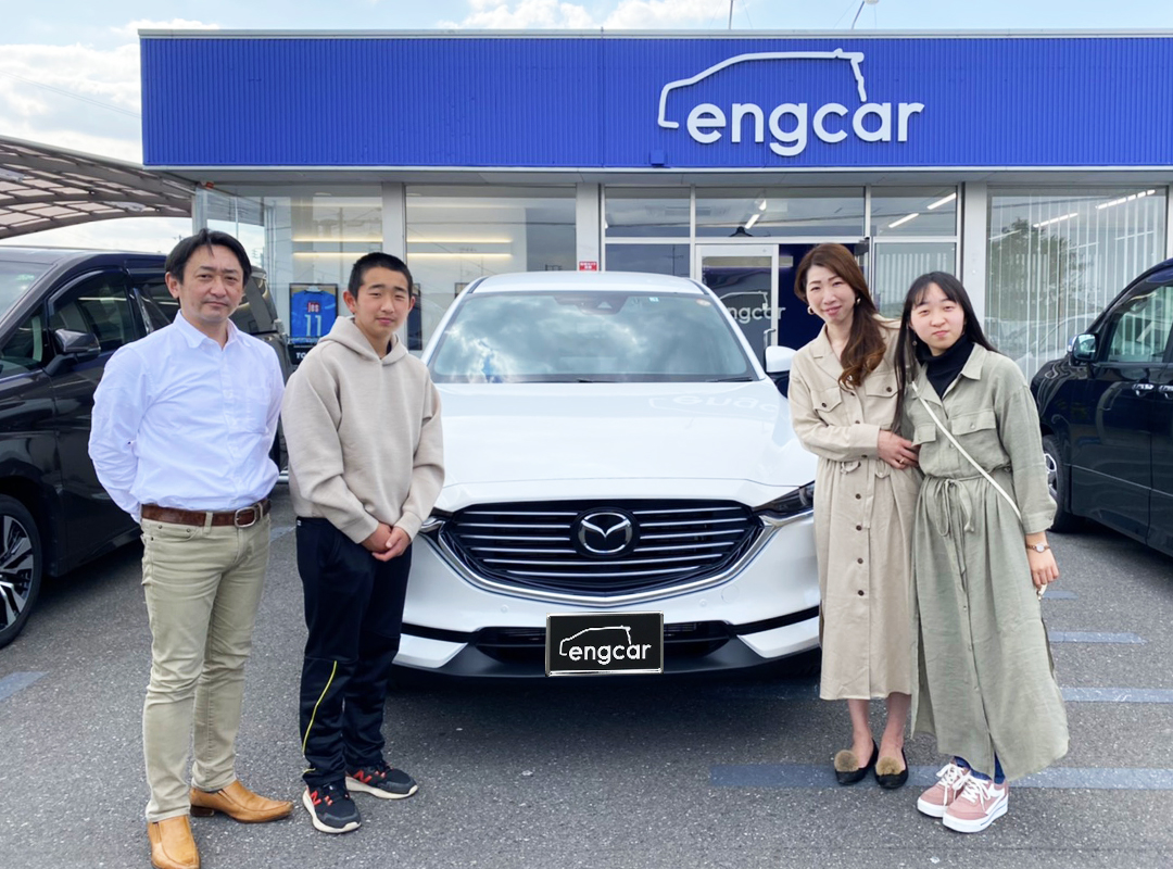 納車紹介 新車 Cx 8 ご納車おめでとうございます 車買取 査定なら高額買取のeng